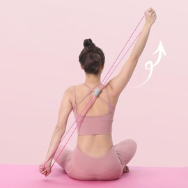 3 Pcs Resistance Bands with Handles, Exercise Stretch Bands, Suitable for Home Gyms (3 Pcs)