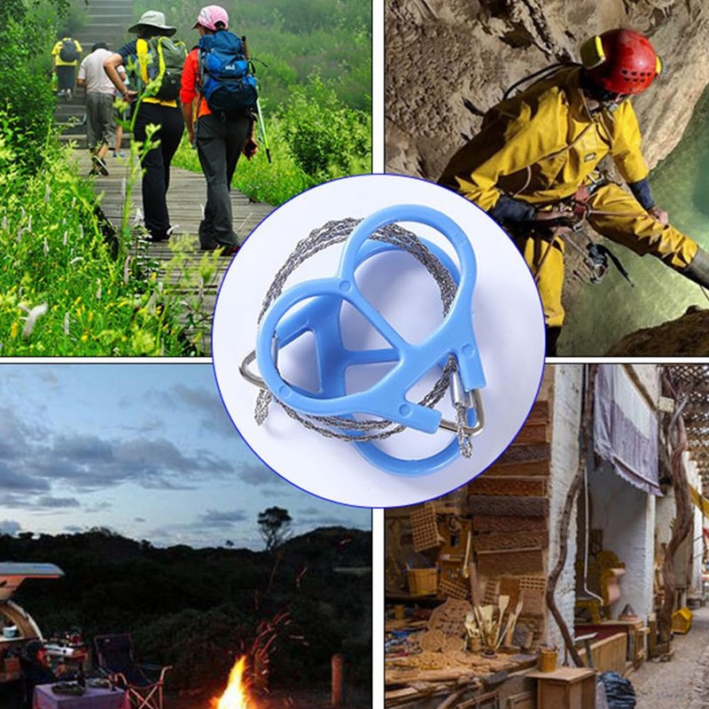 SagaSave 1 x Survival Wire Saw, Bag Chainsaw Mini Wire