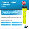 Nightstick XPR-5522GMX Intrinsically Safe Dual-Light Flashlight w/Magnets-Rechargeable-Green-UL913 / ATEX, Multicolor