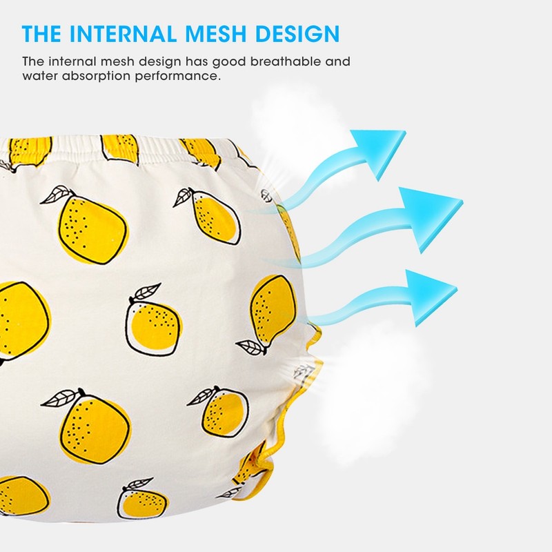 Training Pants Mesh Breathable Diaper Waterproof Reusable Washable Baby Nappy70