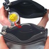 Safekeepers Leather Key Case - Small Key Bag with Zip