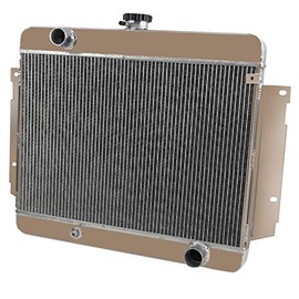 ECMRAD 3 Row Aluminum Radiator for 1969-1970 Chevy Biscayne Impala Bel Air Caprice Kingswood V8