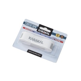 Karakal (African Lynx) rakettopurotekusyonte-pu Squash Tennis Racket Ball for Head crashtape ka 605 White