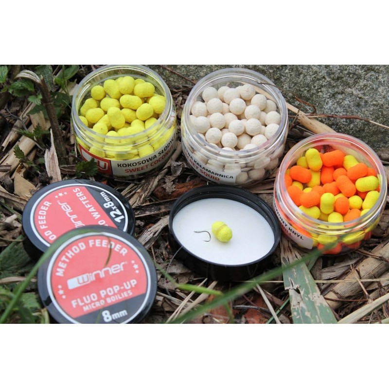 Tandem Baits Method Feeder Fluo Pop-up Micro Boilies 8mm 20g