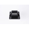 Floor Mount Post Plange for 2" Square Fence Post and