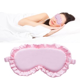 Schlafmaske Seide,Schlaf Augenmaske Schlafmaske Frauen,Schlafbrille Silk Manta Sleep Mask,Schlafmasken Eye Mask for Sleeping,Schlafbrille Damen Bequem,Schlafmaske Flugzeug Augenbinde Schlafen