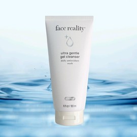 Face Reality Ultra Gentle Gel Cleanser – Fragrance-Free, Hydrating & Soothing for All Skin Types, Sensitive Skin, Daily Facial Wash with Green Tea & Hyaluronic Acid