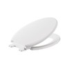 American Standard 5257A65MT.020 Cardiff Slow-Close Elongated Front Toilet Seat, White