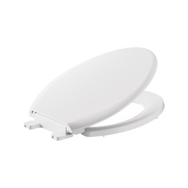 American Standard 5257A65MT.020 Cardiff Slow-Close Elongated Front Toilet Seat, White