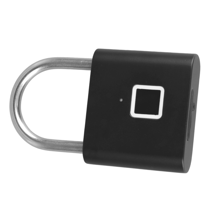 Fingerprint Padlock Keyless Waterproof Biometric Electronic Lock USB Rechargeable
