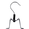 Relaxdays Trouser Hangers Set of 5 Wooden Gentle Non-Slip Velvet