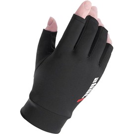 CUBETA Fingerless Anti-Slip Men's Gloves, Sun Protection Gloves for Outdoor, Driving, Traveling, Fishing