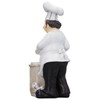 Chef Cooking Figurine Small Stereoscopic Art Ornament Resin Decoration Statue