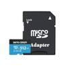 INLAND Micro Center Performance 512GB microSDXC Card, A2 Micro SD