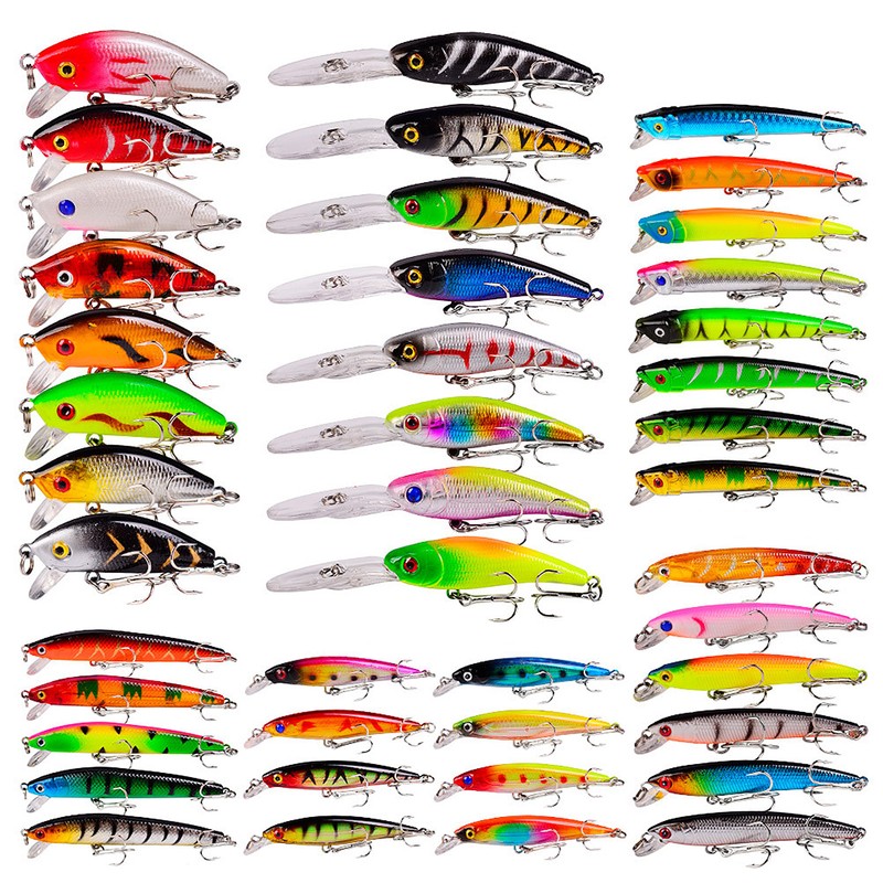 Fishing Lures Set Artificial Hard Bait Bionic Fishing Lure Minnow