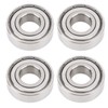 10Pcs Mini Bearing High Rotating Speed Double Shielded Machinery Parts