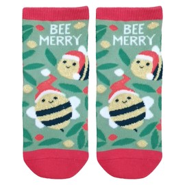 Stephen Joseph Unisex-Kid's Crew Socks, Bee, Small