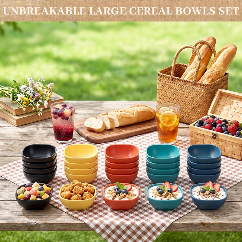 50 Pcs Dipping Sauce Bowls 4.5 oz Wheat Straw Small