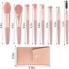 Professional Makeup Brushes Set Mini Makeup Brushes 8Pcs Portable Make