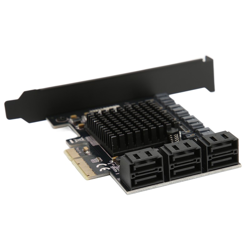Adapter Card 6Gbps PCIE 4X to 10 Ports SATA3.0 Multi