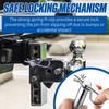 Anglechic 4 Set Trailer Hitch Pin & Clip with Grooved