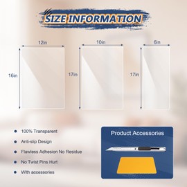 Eunice Cat Scratch Furniture Protectort, 30 Pack Plastic Cover Adhesive Clear Flexible Tape, Cat Scratch Deterrent for Furniture, Anti Scratch Furniture Protector - Easy to Apply