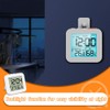 DONGKER Digital Alarm Clock, Intelligent Travel Alarm Clock with Temperature,