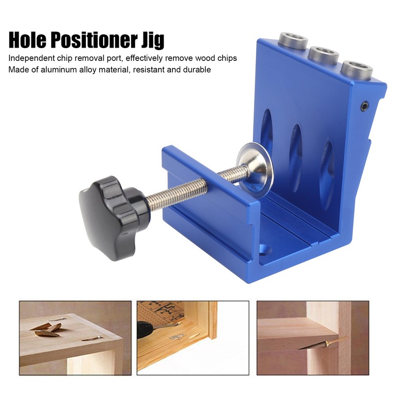 Hole Jig Aluminum Alloy Woodworking Industrial Supplies Processing Board Thickness