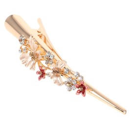 Baluue Flower Hair Clips Elegant Floral Hair Accessories for Women Oversized Duckbill Design for Weddings and Daily Styling