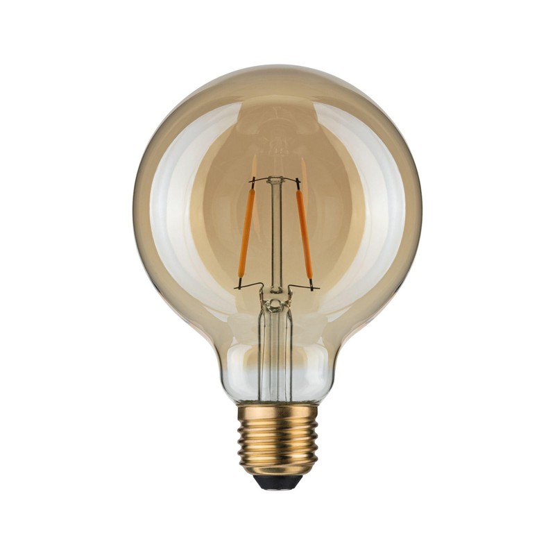 Paulmann LED Vintage Globelampe 95 2,5W E27 230V Gold 1700K