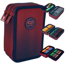 Coolpack F067758 Jumper 3 Gradient Costa Pencil Case Multi-Coloured
