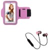 Running T6 Pink Sports Kit for BlackBerry Key2 Smartphone -