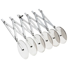 Ateco 6 Wheel Stainless Steel Cutter, 4 Inch Wheels