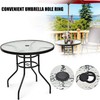 Patio Table Umbrella Hole Ring Plug Cap Set, Yard Parasol