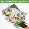 RGBZONE Wireless Remote Light Switch and Receiver Kit, No Wiring,