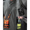 VIPERADE VE16R EDC Pocket Pouch with Strap, 5 EDC Pocket