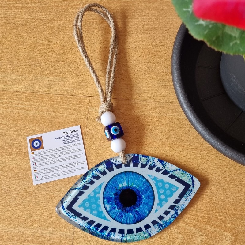 MYSTIC JEWELS - Evil Eye Crystal Wall Decoration for Home