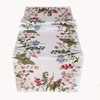 Raebel Tablecloth - White with Print Motif Summer Flowers Easter