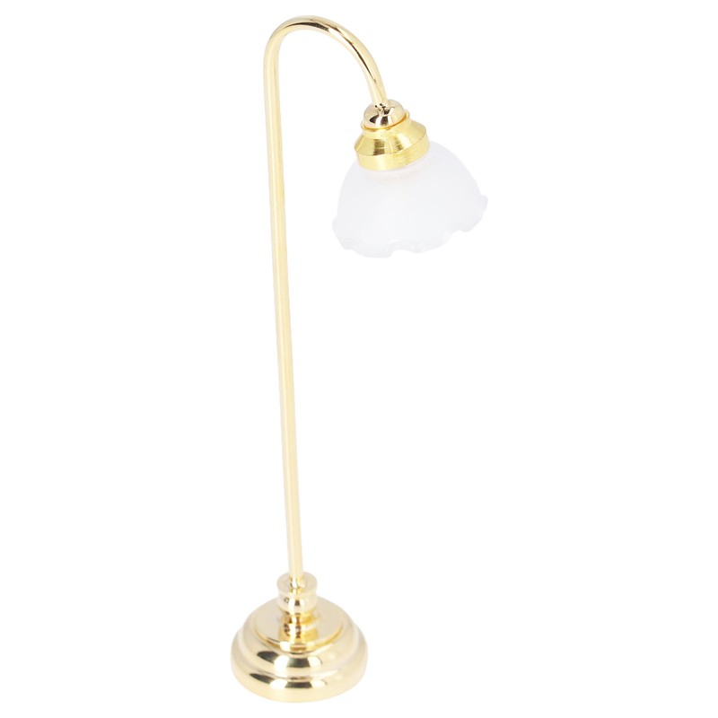 Miniature Dollhouse Floor Lamp 1/12 Scale Miniature Furniture for Dollhouse