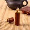Toothpick Container Portable Wooden Toothpick Container Mini Toothpick Box Bag