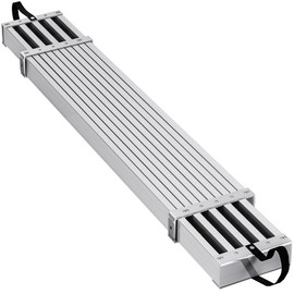 YITAHOME 8-13ft Telescoping Plank 440lbs Capacity Aluminum Work Plank Aluminum Extension Scaffolding Plank with Platform Scaffold Ladder Accessory