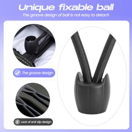 Fitness Trampoline Elastic Rope 8mm Thick Replacement Bungee Cords for Trampoline Heavy Duty Bungee Rope with Pull Tool Trampoline Parts (5)