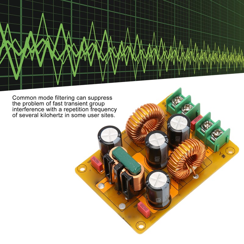 DC LC Filter 50V 10A Electromagnetic Interference Double Sided FR4