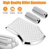 Brake Pedal Foot Pegs Pad Cover with 2PCS Shifter Pegs