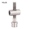 Alomejor Titanium Alloy Bicycle Seatpost Screw M5 x 30mm –