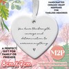 Positive Quote | Ceramic Keepsake Heart | Positive Message |