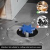 Slab Flattening Router Bit 1/2 Shank, 2-1/2" Cut Dia, 6