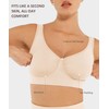 FeelinGirl Seamless Bras for Women Stretchy and Lift Lightly Bralette