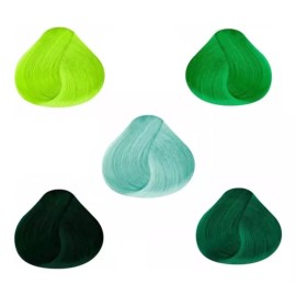 Nutrapel Rbl Tinte Profesional Semipermanente Fantasía Gama Verde 90g