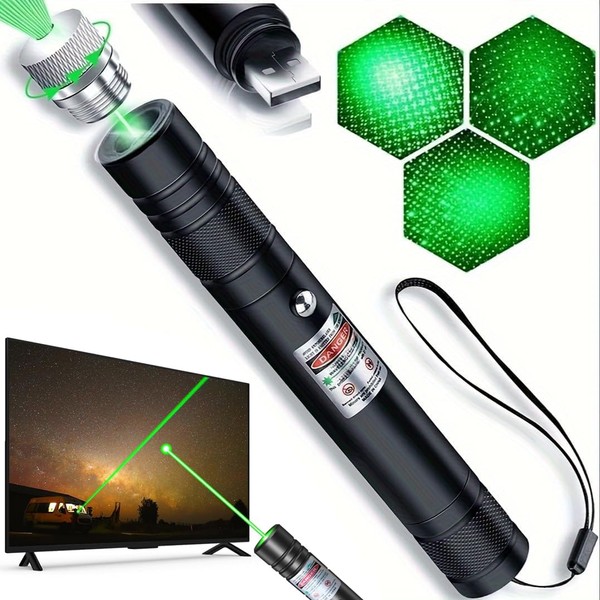 Damflew Green Laser Pointer High Power Pen - Long Range